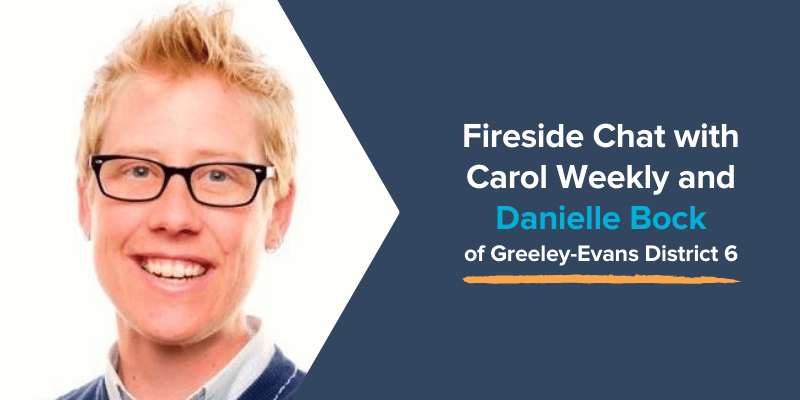 Fireside Chat with Carol Weekly and Danielle Bock of Greeley-Evans District 6 school nutrition