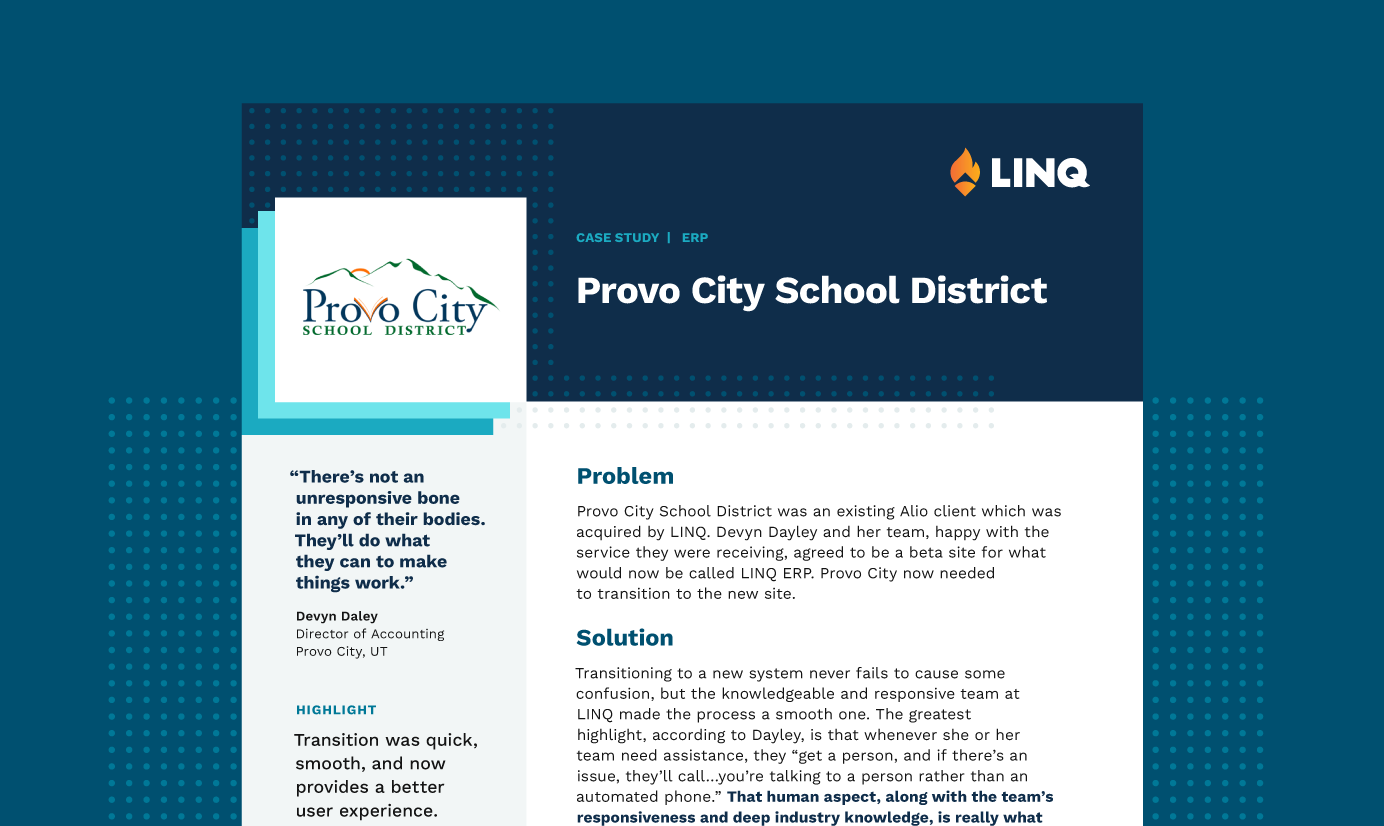 Provo City ERP Case Study
