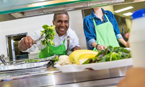 school food worker